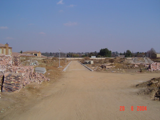 Construction - First infrastructure